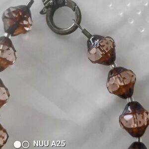 Charm Bracelet. Sewing Theme. 7". Sweet Charms And Translucent Beads